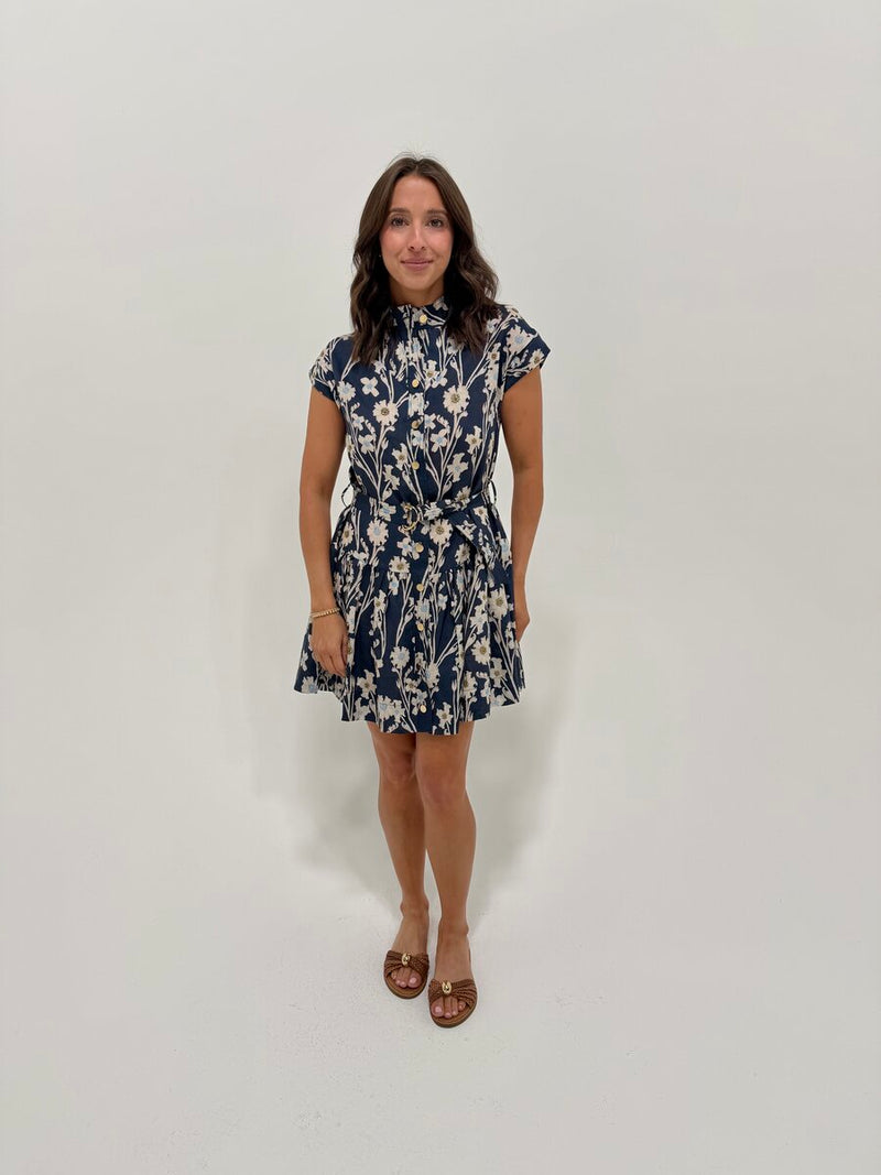 Zelle Embroidered Mini Dress  Influencestyle
