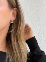 Thick Wavy Hoops