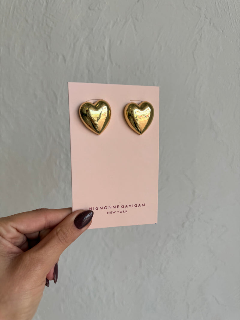 Heart Studs