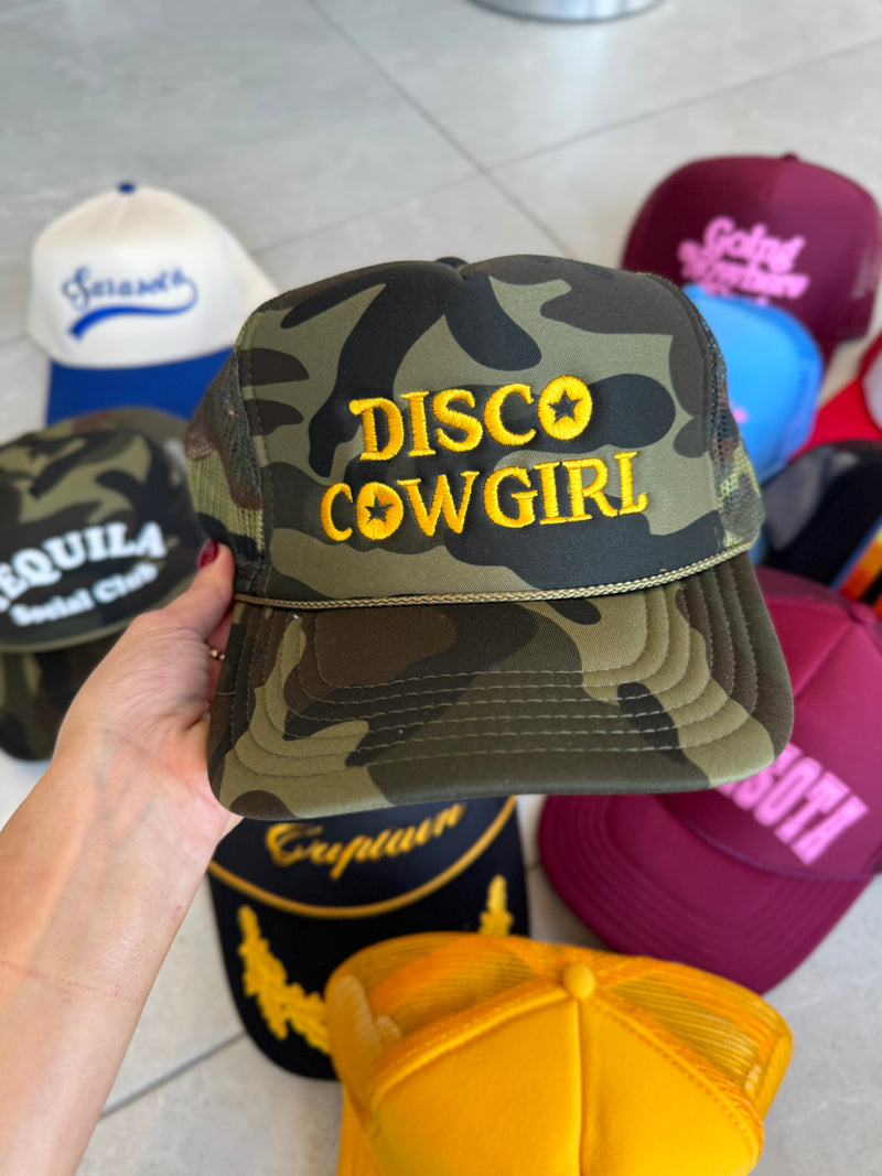 Disco Cowgirl Trucker Hat