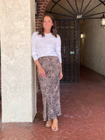 Izabel Leopard Skirt