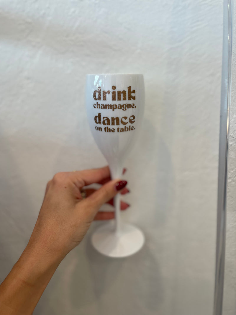 Funny Champagne Flutes
