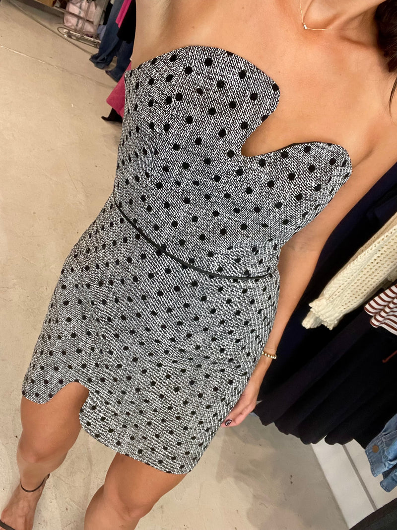 Puzzle Strapless Mini