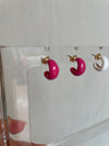 Enamel Chunky Hoops