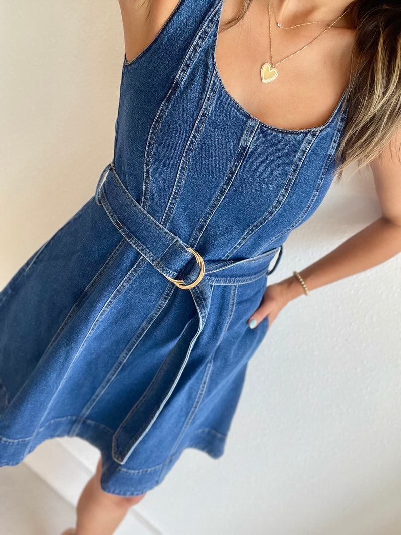 Liliana Denim Mini