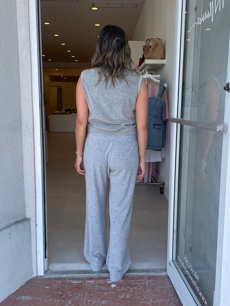 Ellie Loop Terry Banded Tank