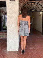 Puzzle Strapless Mini