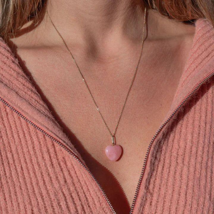Gemma Pink Opal Charm