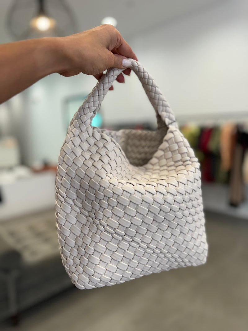 Woven Hobo Bag