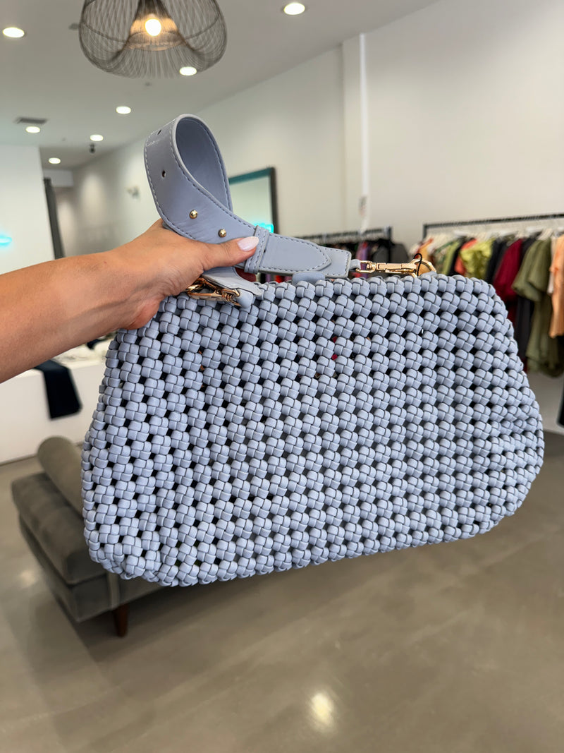 Braided Shoulder Clutch