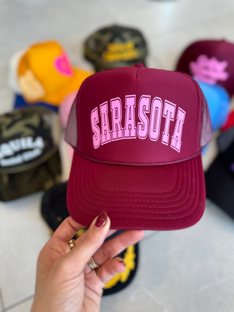 Sarasota Varsity Trucker Hat