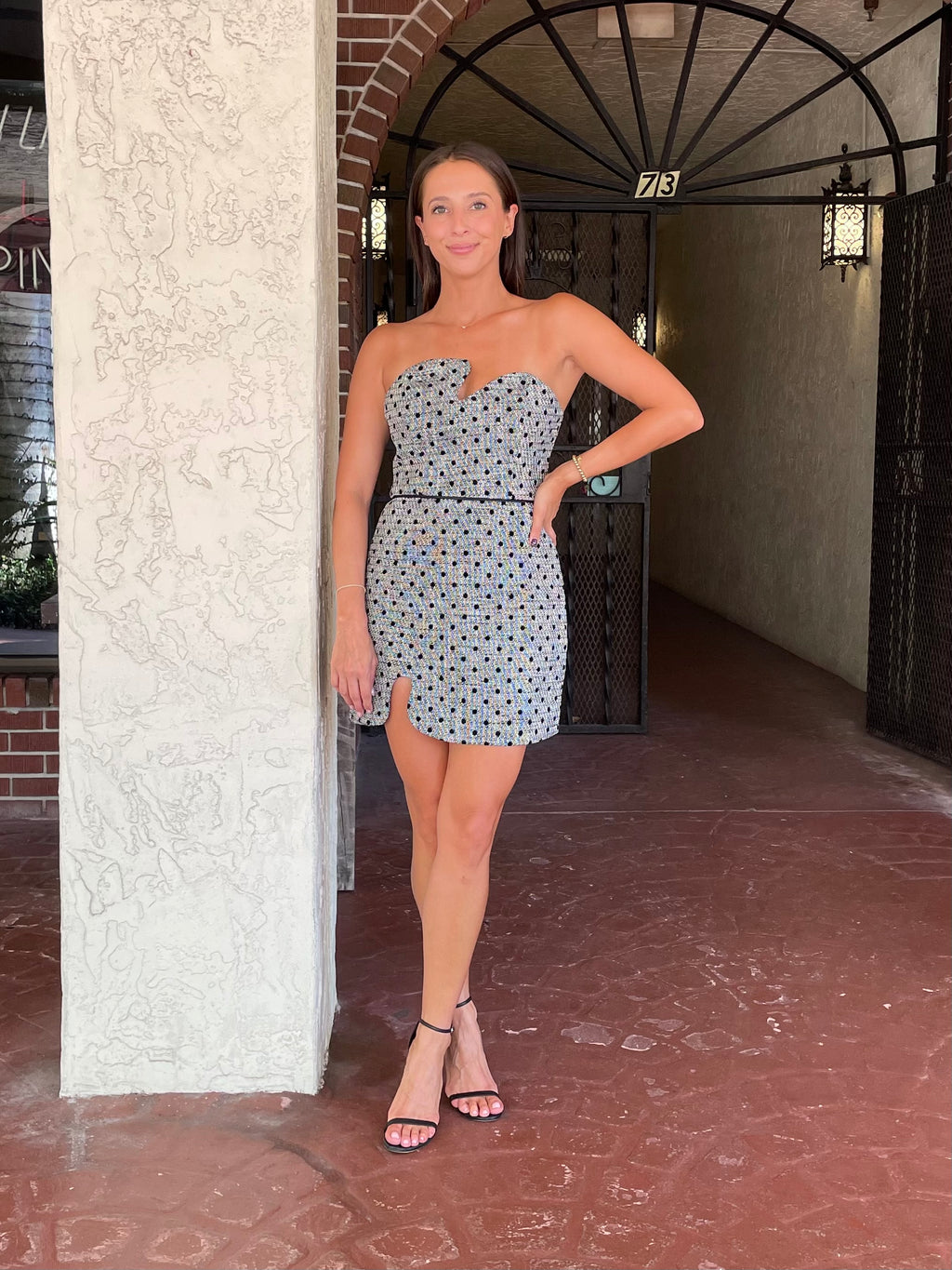 Puzzle Strapless Mini