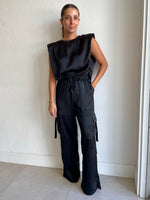 Gianna Pant Shadow Satin