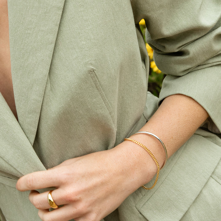 Daniella Mixed Metal Cuff Bracelet