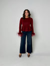 Jovi Feather Knit Sweater