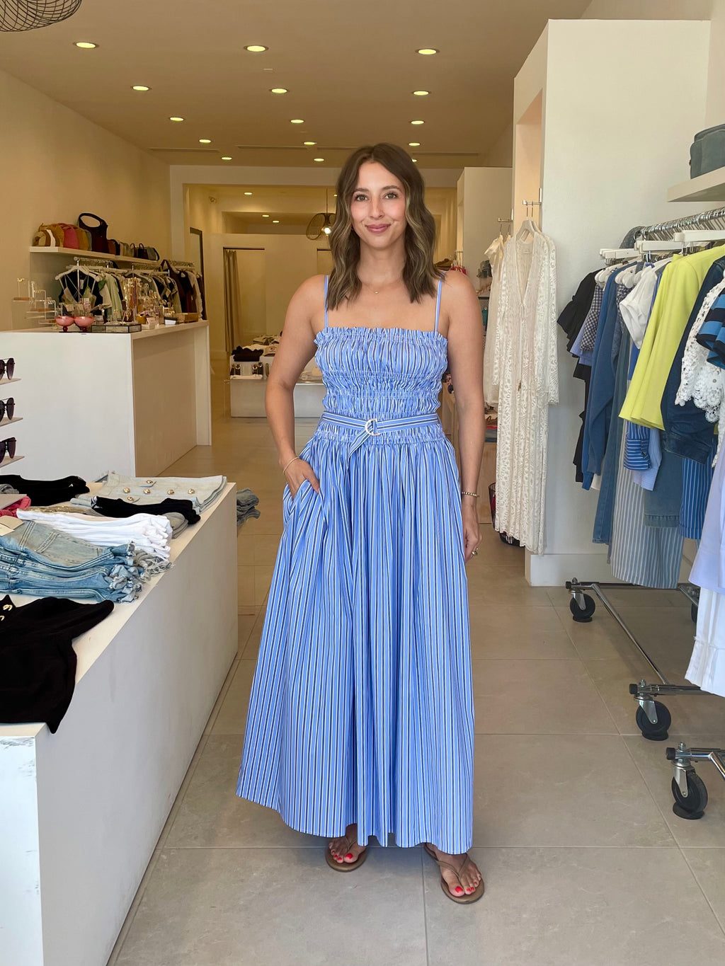 Panama Stripe Dress