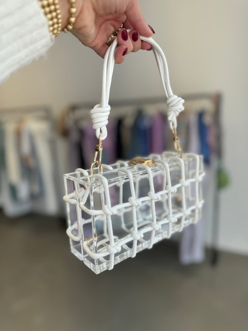 Clear Knot Bag