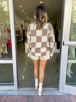 Buffy Checkerboard Sweater