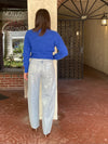Sara Shrunken Crewneck Sweater
