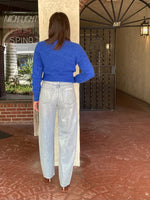 Sara Shrunken Crewneck Sweater