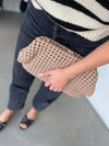 Braided Shoulder Clutch