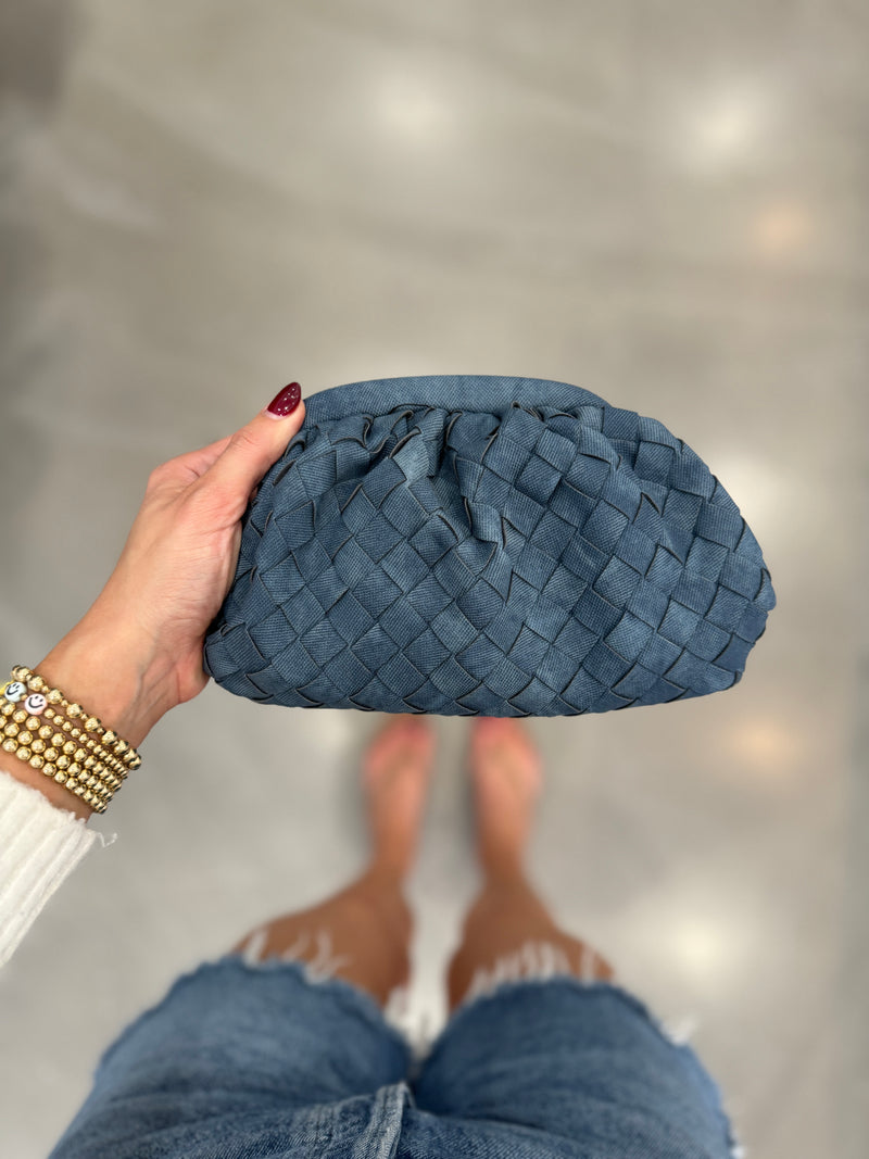 Denim Mini Pouch