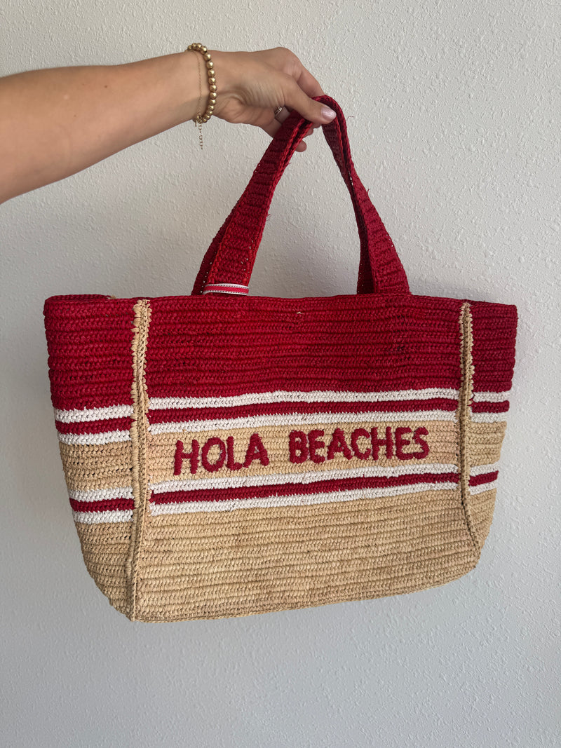 Hola Beaches Boxy Tote