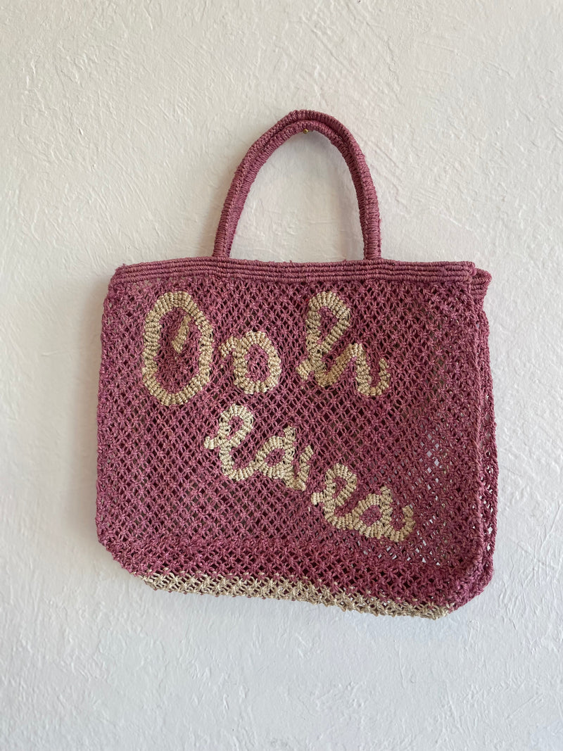 Small Straw Bag / Ooh La La