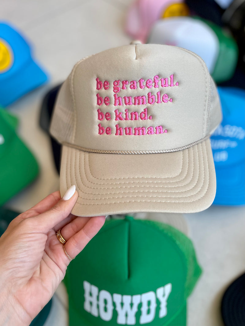 Be Grateful Trucker Hat