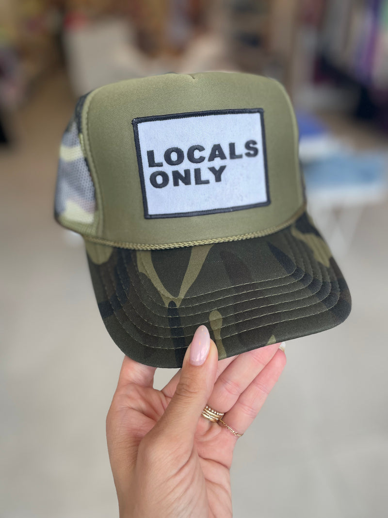 Locals Only Trucker Hat