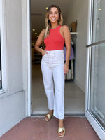 Blake Sleeveless Crew Neck Bodysuit