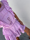 Melody Ruffled Mini Dress