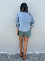 All Day Cropped Denim Jacket