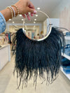 Penny Feathered Frame Bag