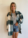 Oversized Wool Jacket / Hunter Green