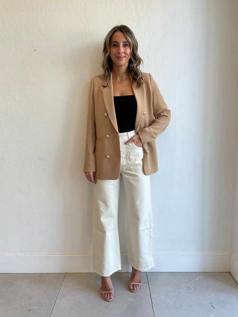 Gaucho Vintage Wide Leg / Marzipan