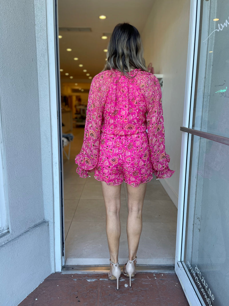 Nara Crinkle Chiffon Romper