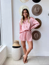 Silky Oversized Button Up