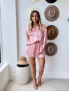 Silky Oversized Button Up