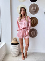Silky Oversized Button Up