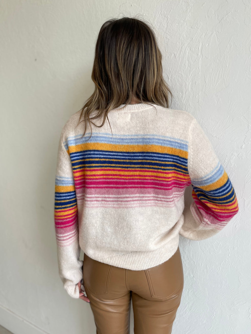 Gradient Stripes Sweater