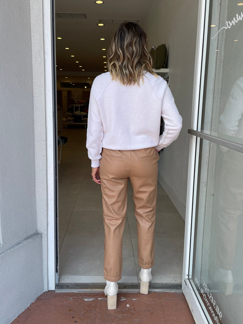 Adene Vegan Leather Pant