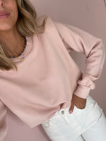 Shoulder Pad Sweatshirt