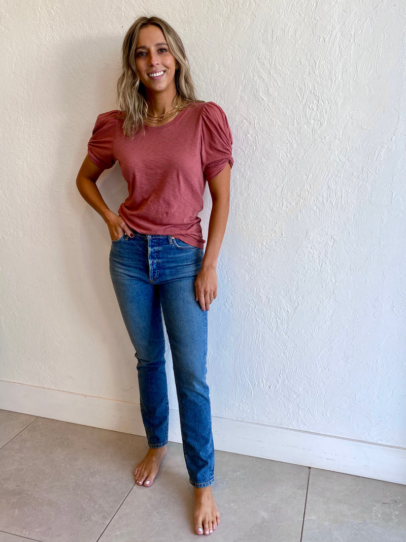 Olivia High Rise Slim in Tinker