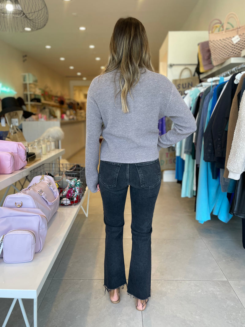 Supersoft Sweater Waffle Henley