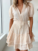 Mable Eyelet Mini Dress