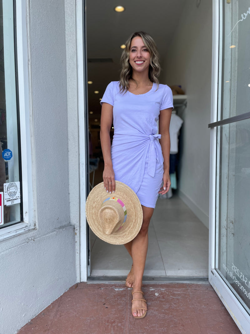 Knotted T-Shirt Dress
