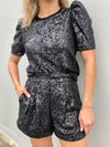Belle Sequin Shorts