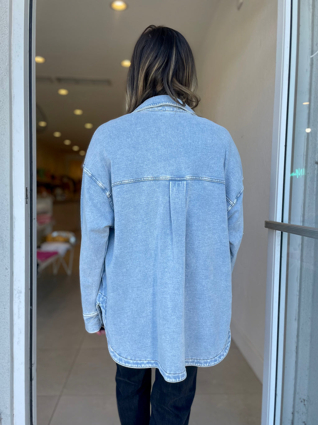 All Day Knit Denim Jacket