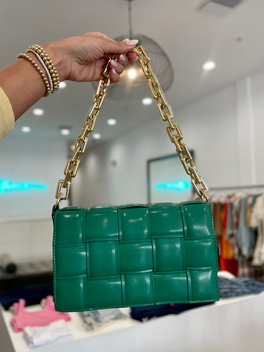 Puffy hotsell shoulder bag